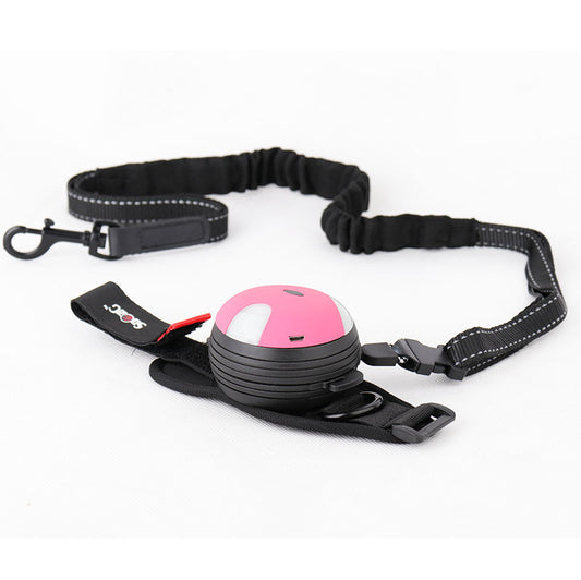 Automatic retractable hauling rope