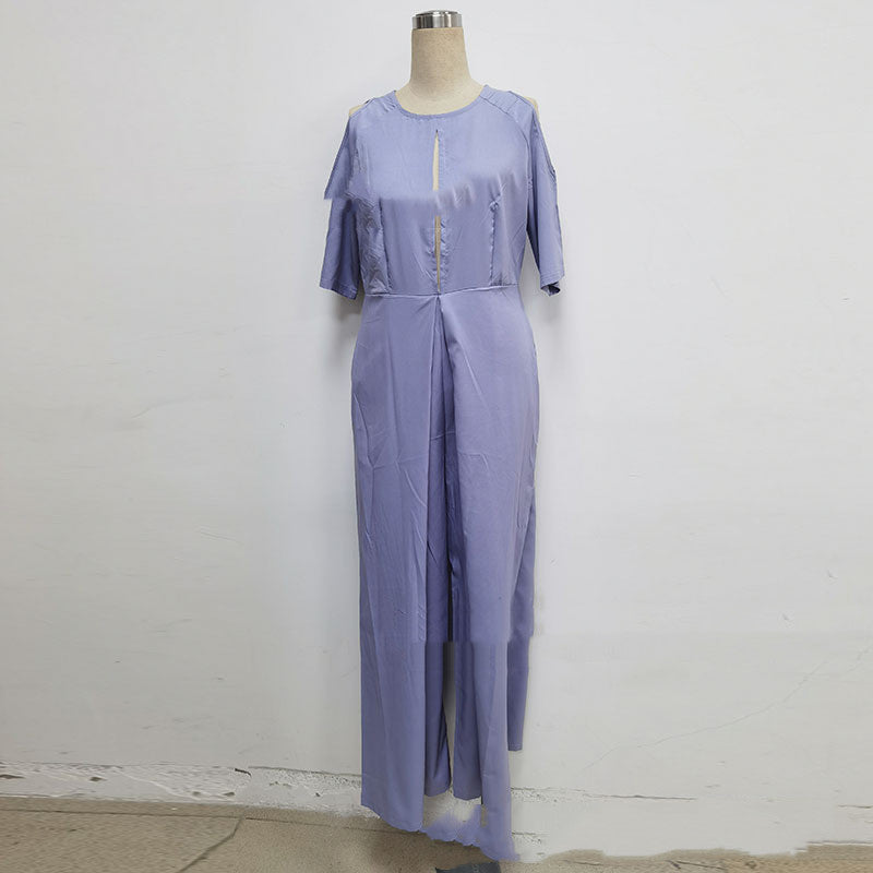 Women's Off Shoulder One Piece Suit