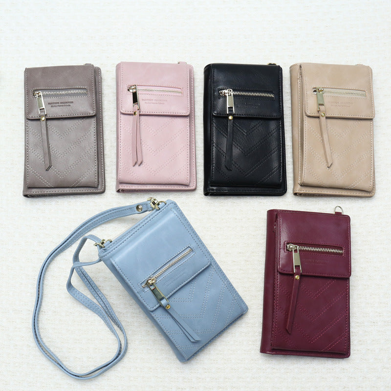 Dame skuldertaske Crossbody taske PU blød overflade
