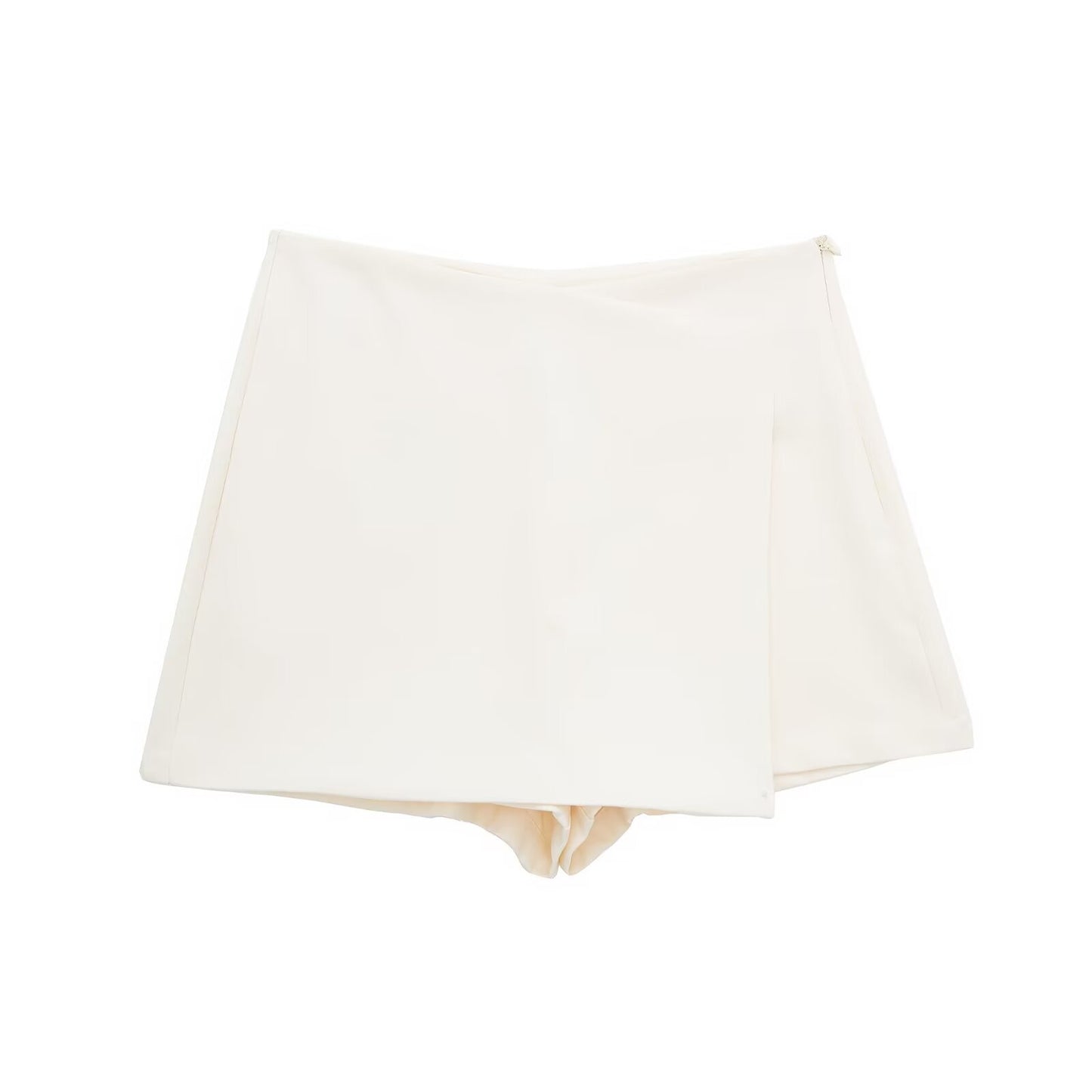 Women's High Waist Asymmetric Shorts