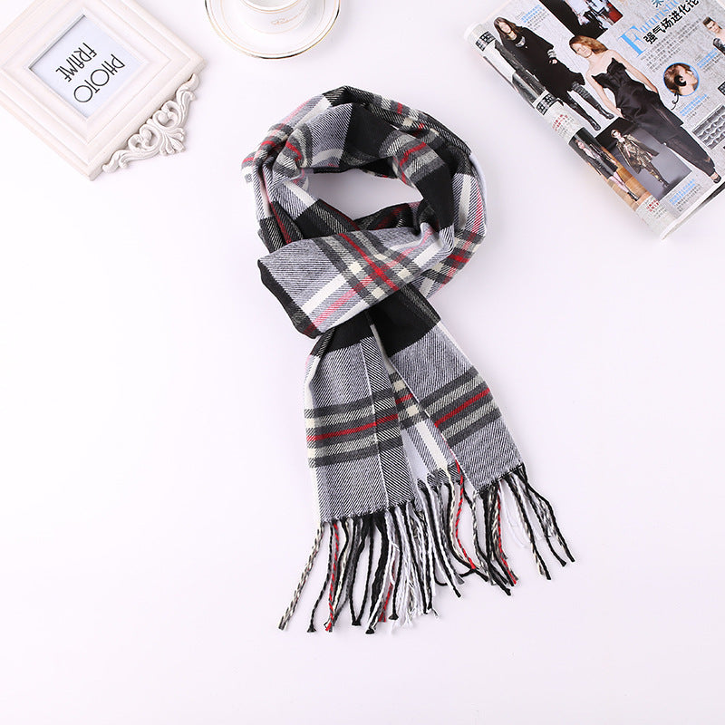 Men's European and American British style fashion bib scarf