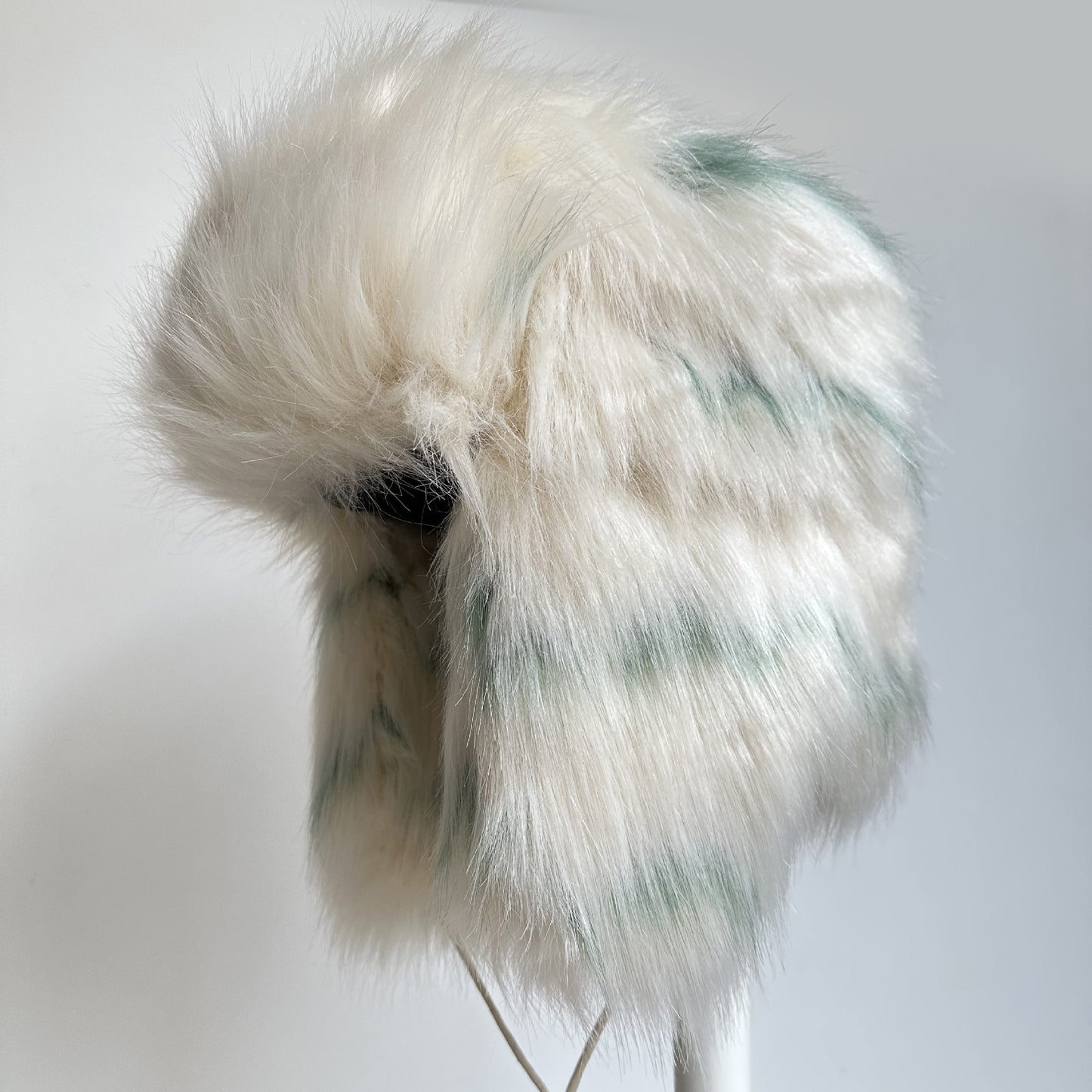 Outdoor Warm Thickened Earflap Hat With Integrated Fur And Fleece