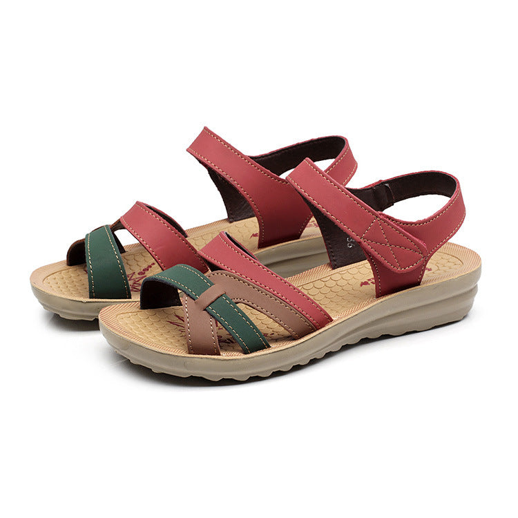 Middle-aged and elderly mother sandals