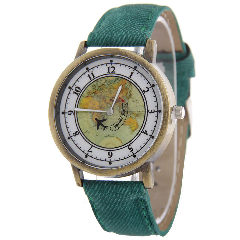 second hand canvas strap watch