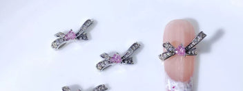 Zircon Nail Art Accessories Bow Heart Moon Irregular Multi-category