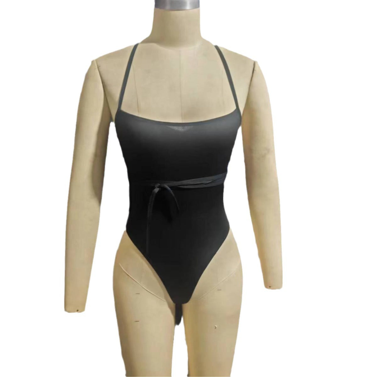 Traceless Ventilation Banded Bikini Swimsuit