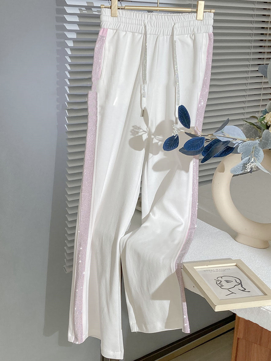 Women's High-end Straight-leg Pants With Niche Design