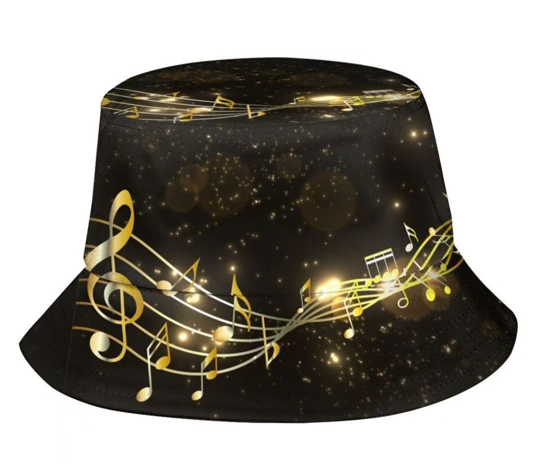Creative Pattern Series Double-sided Wear Sunshade Breathable Bucket Hat