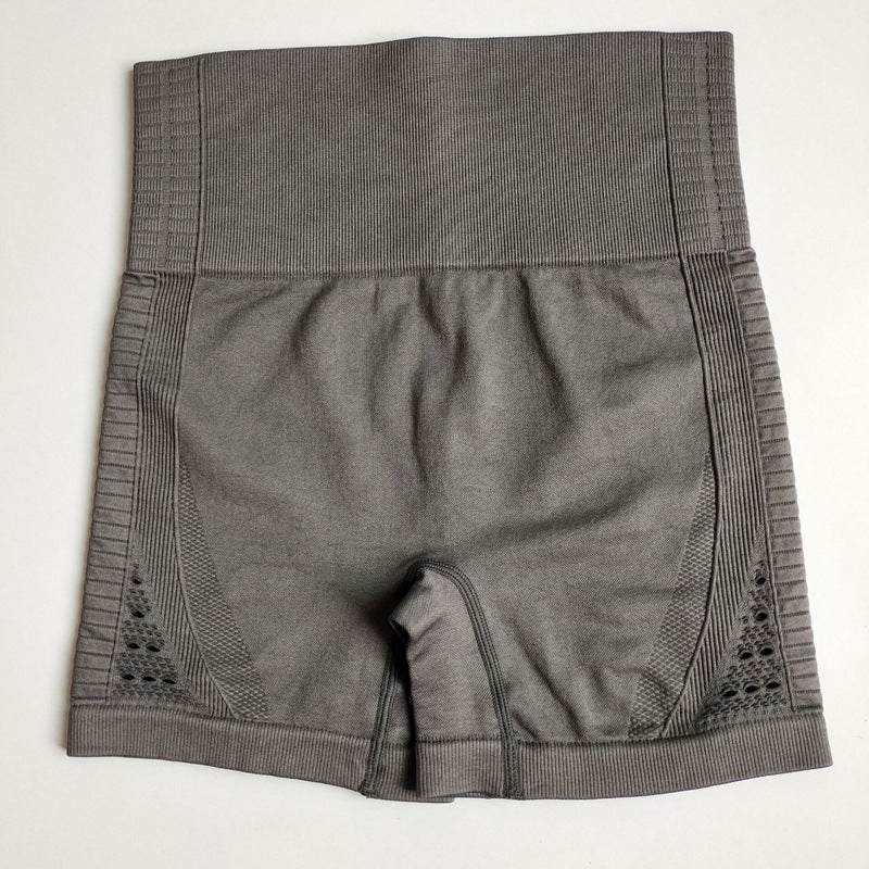 Seamless fitness boxer set