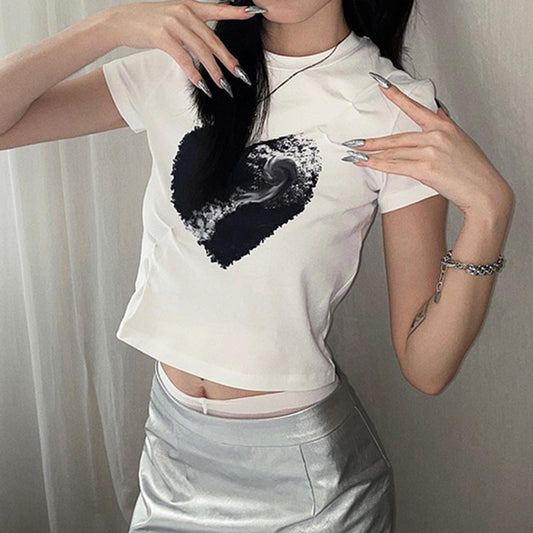 Love Vortex Short Sleeve T-Shirt Women's Summer
