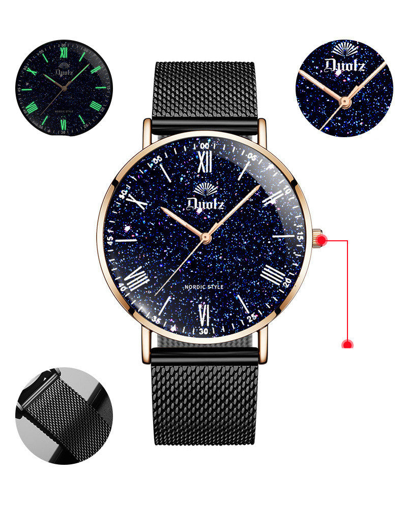 Non-mechanical watch star male watch