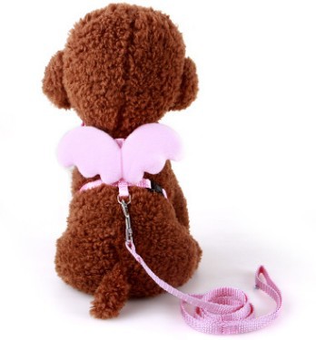 Collar pet wing leash