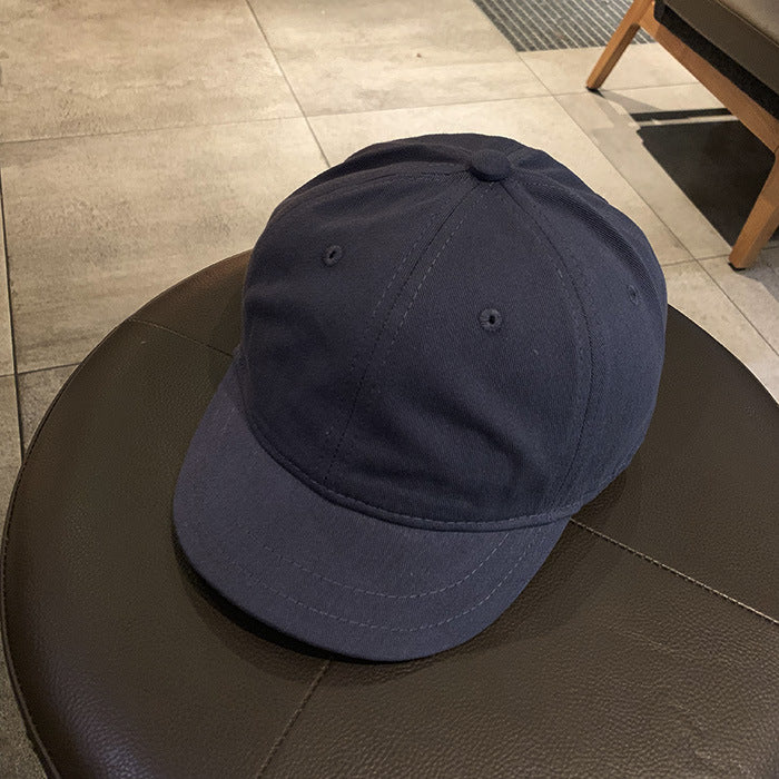 Men's And Women's Retro Casual Solid Colour Duck Tongue Hat