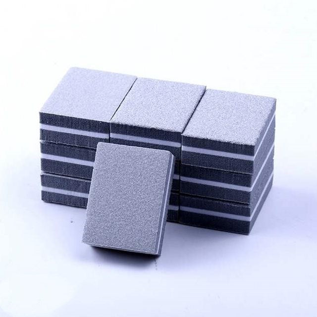 Two-sided mini nail file block