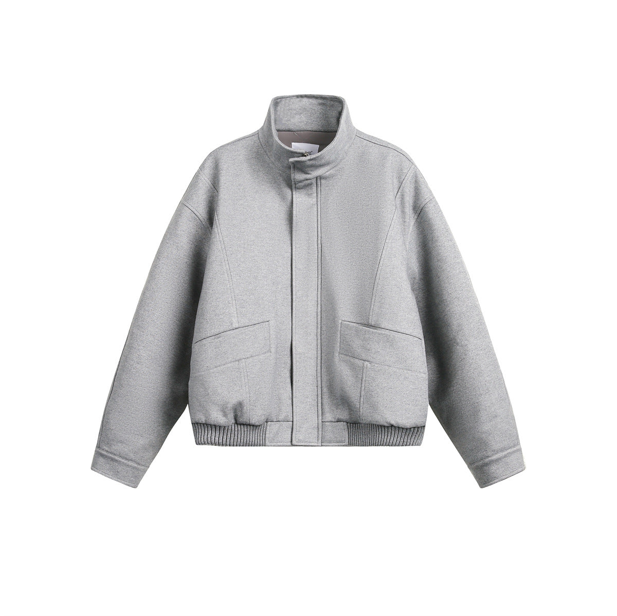 Retro Stand-up Collar Cotton-padded Men's Thick Woolen Coat