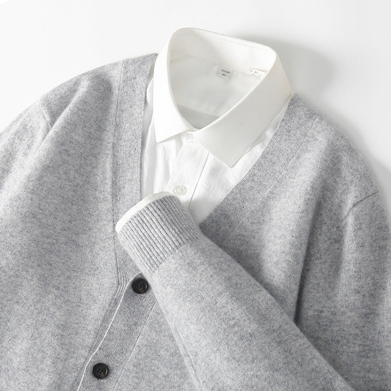 Ungdommelig business-casual strikket modejakke i store størrelser
