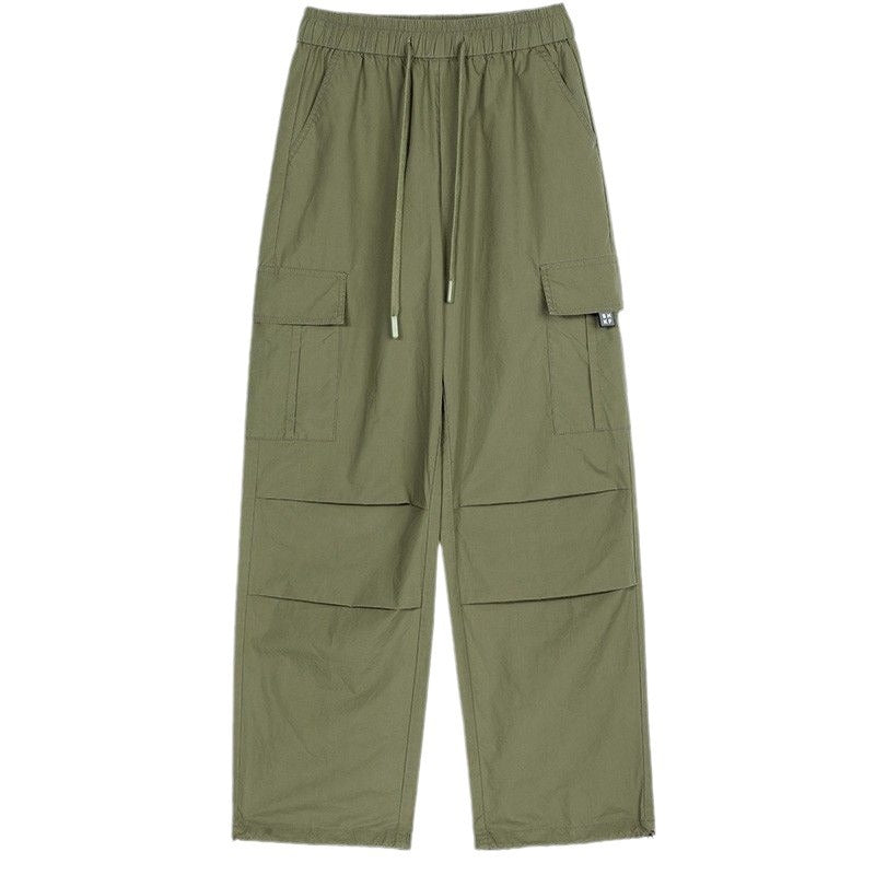 High Waist Slimming Draping Ankle-tied Trousers For Women
