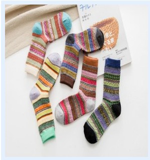 Thick and warm ladies rabbit wool socks