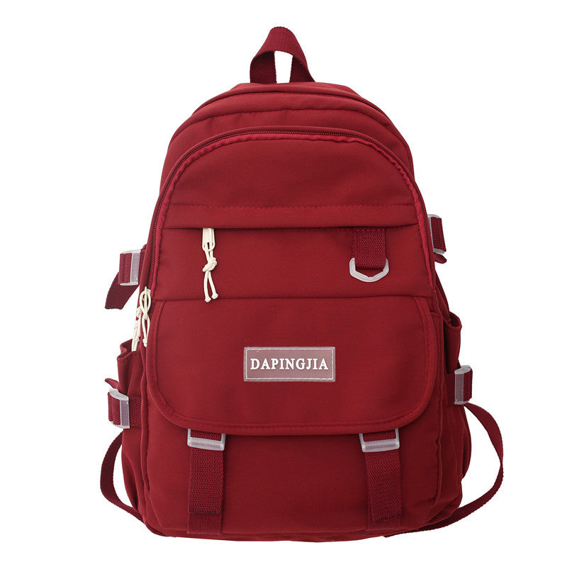 Waterproof White College Backpack