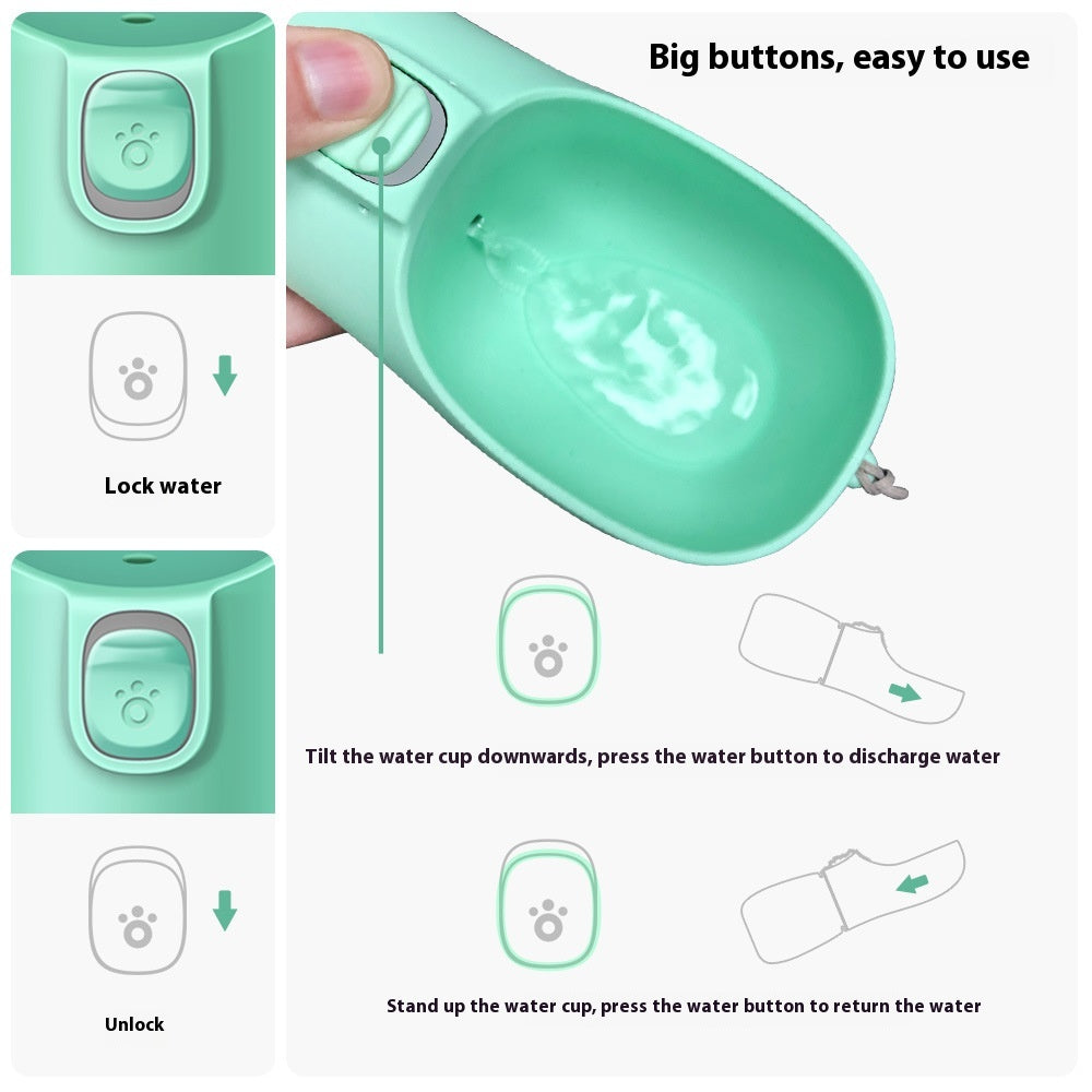 Pet Portable Water Cup Cat Water Fountain