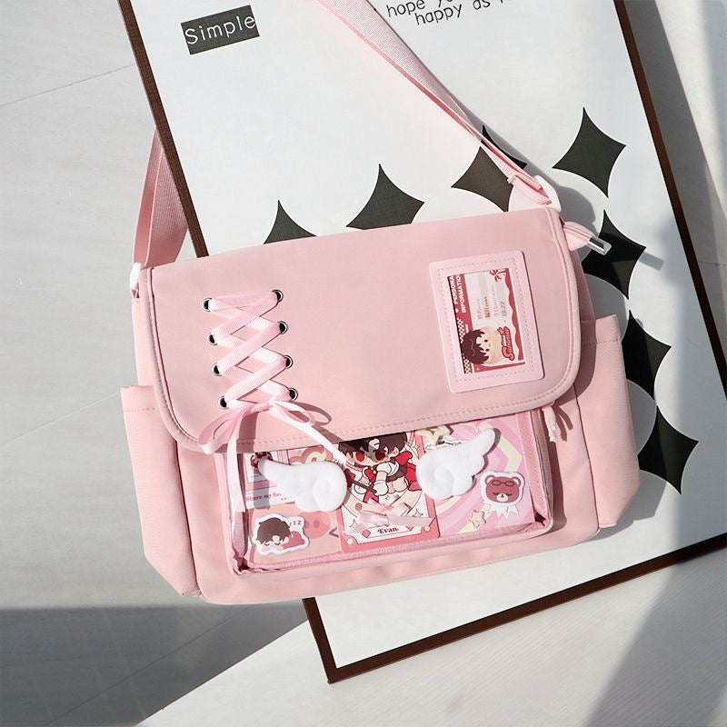 Daily Casual Transparent Crossbody Bag For Women