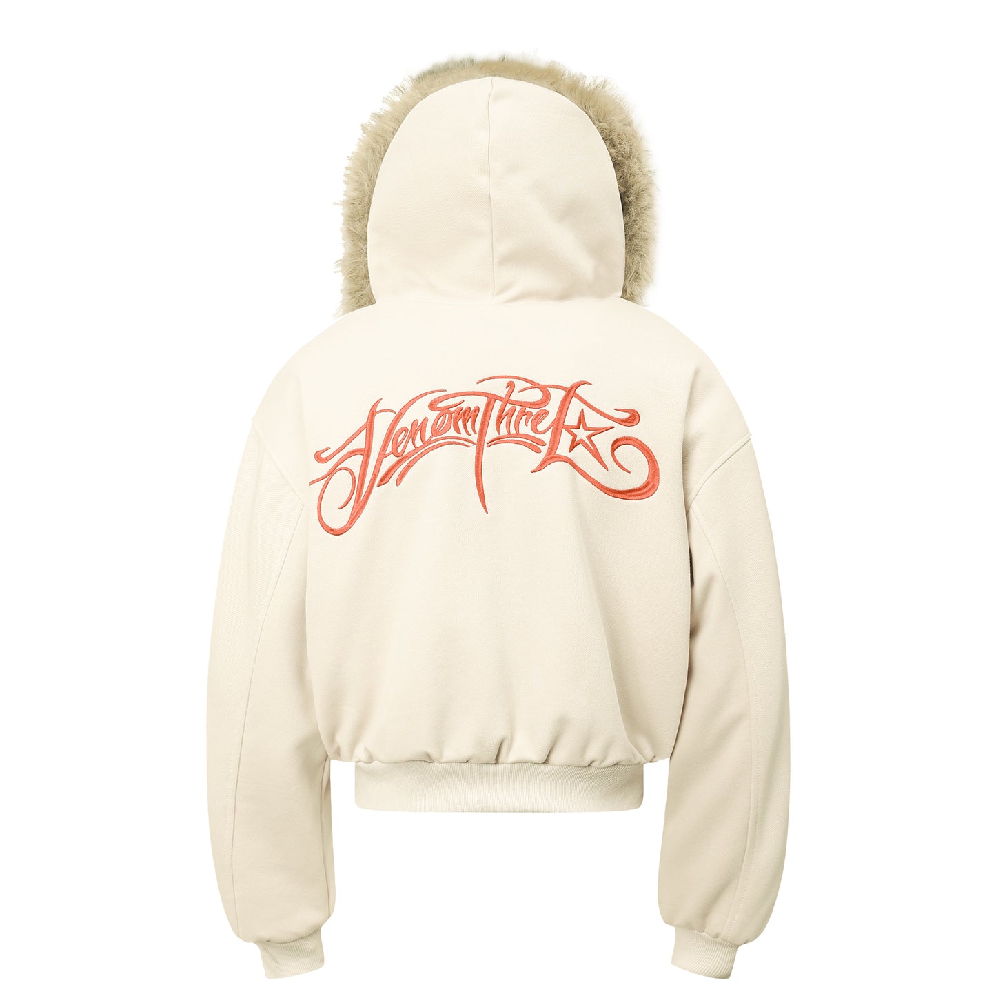 Retro Embroidered Letter Men's Loose Cotton Jacket