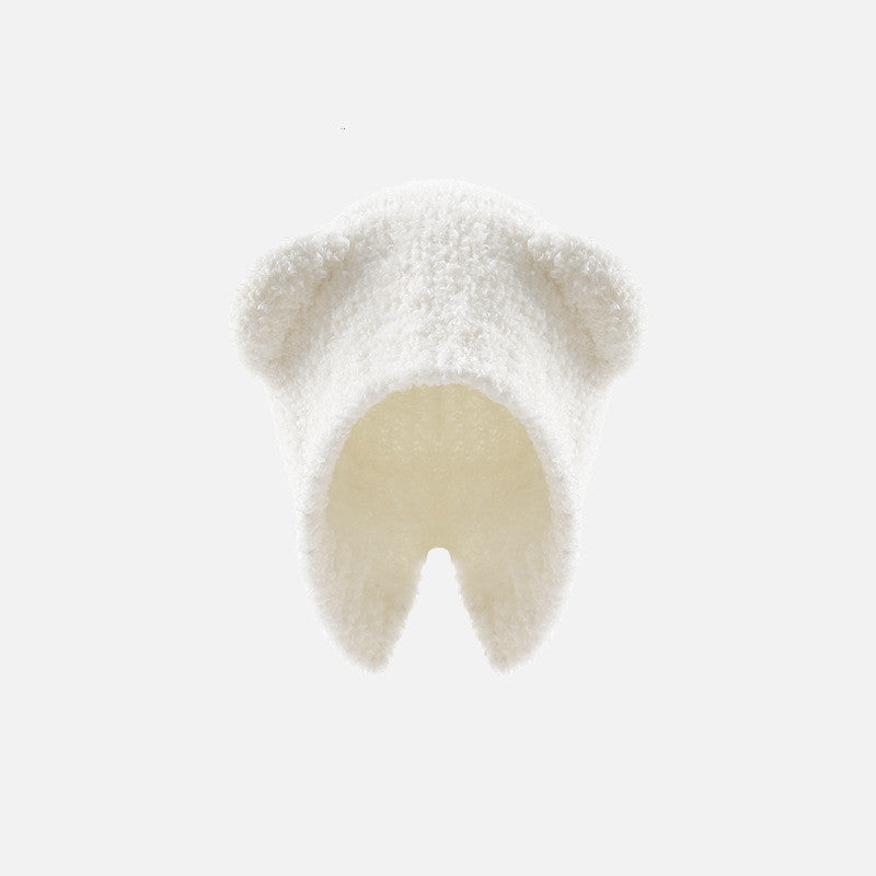 Women's Cute Trendy Plush Hat With Bear Ears