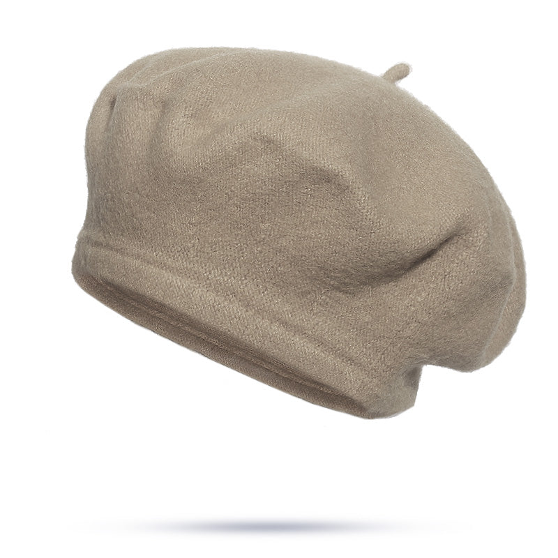 Wool Beret Vintage Woolen Painter Hat
