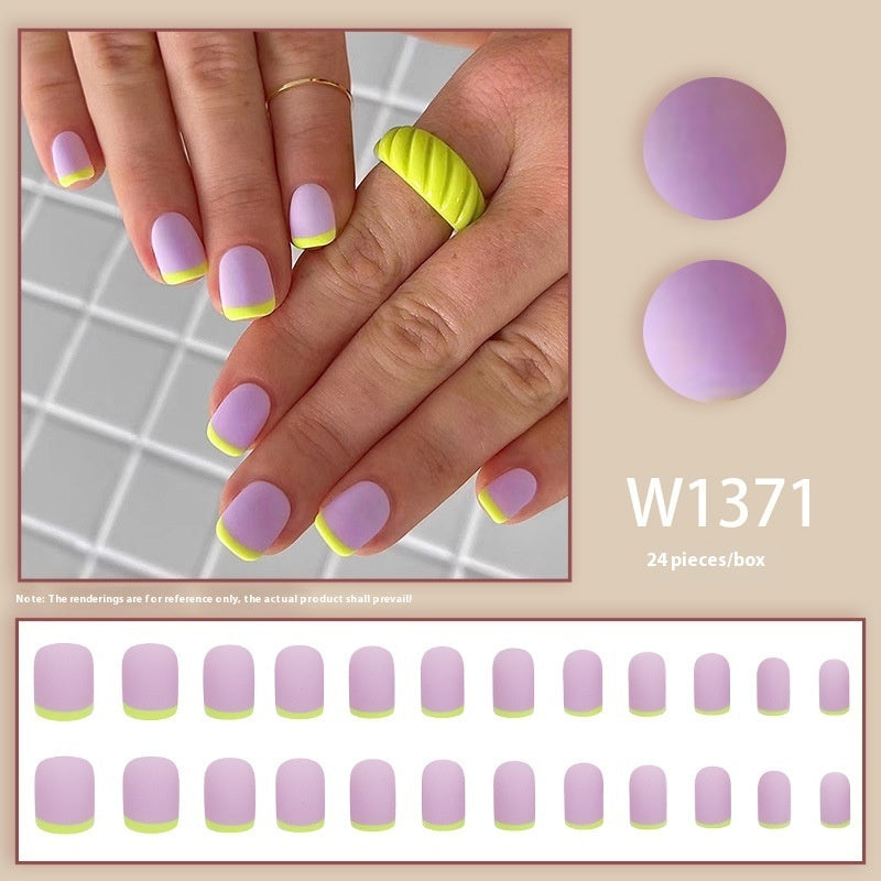 Fashion Guest Sweet And Simple Temperament Nail Patch
