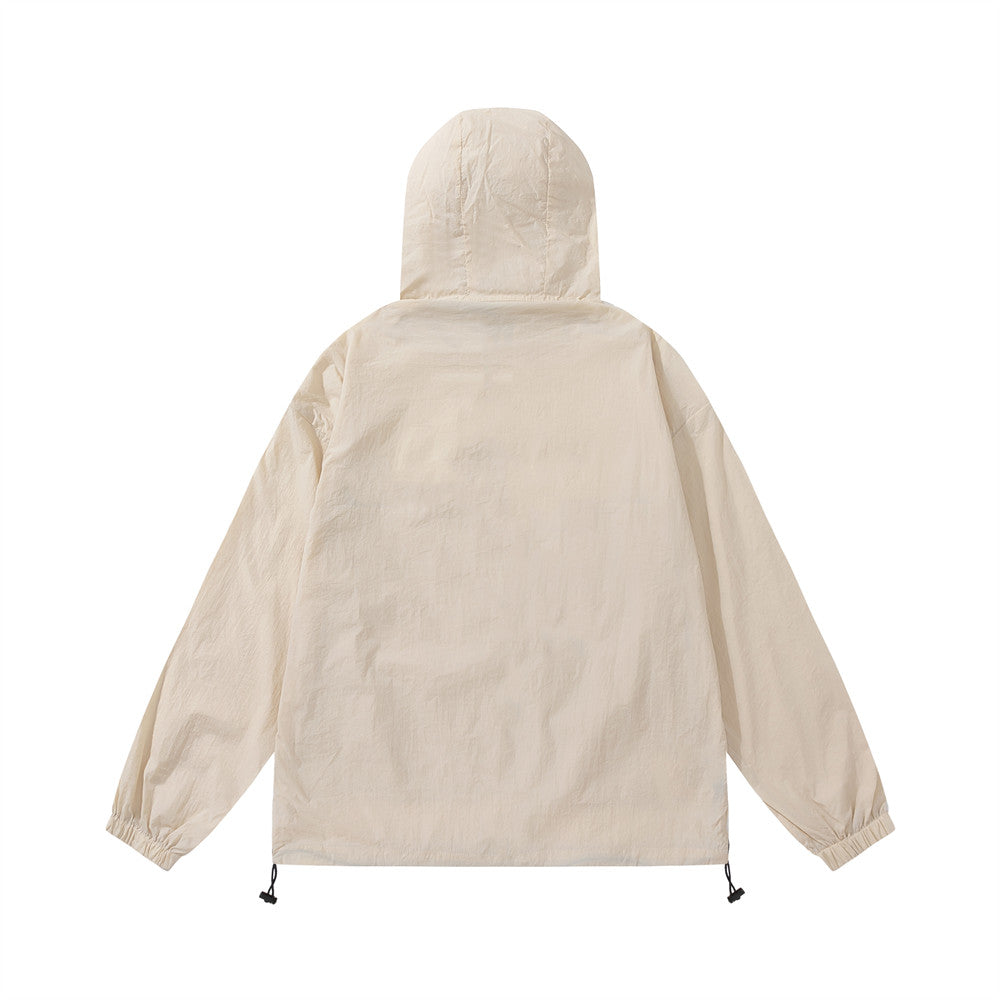 Spring And Autumn Lightweight Quick-drying Hooded Jacket For Men