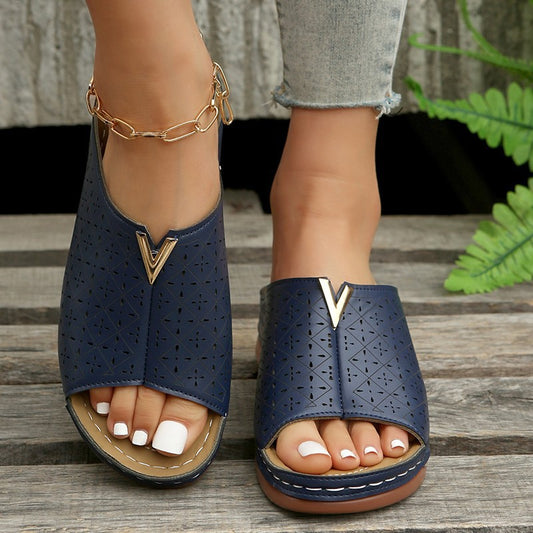 Sommer Nye Plus Size Hule Kile Sandaler Dame Europæiske Og Amerikanske Peep Toe Plateau Damesandaler