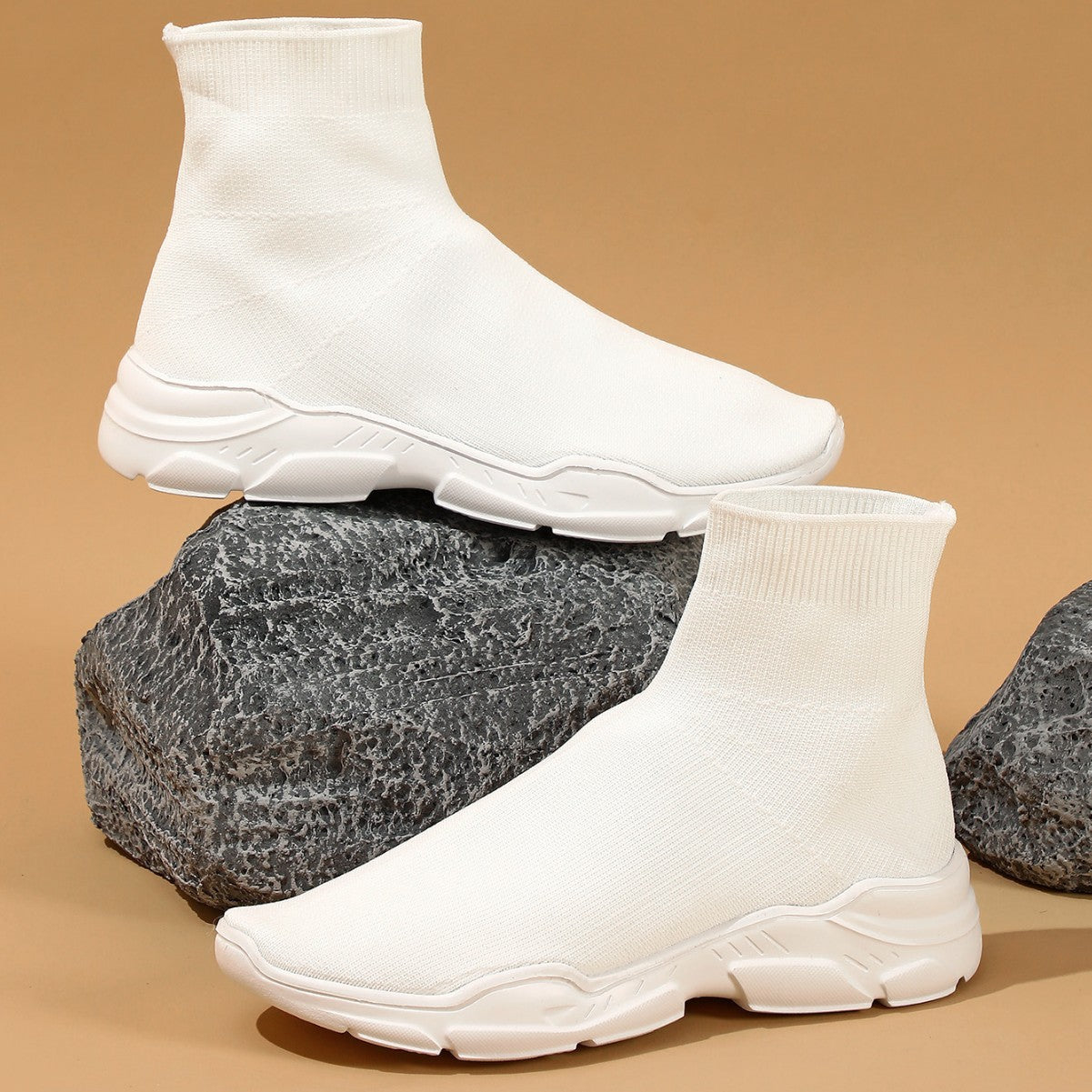 Thick-soled Versatile Street Slip-on Casual Shoes