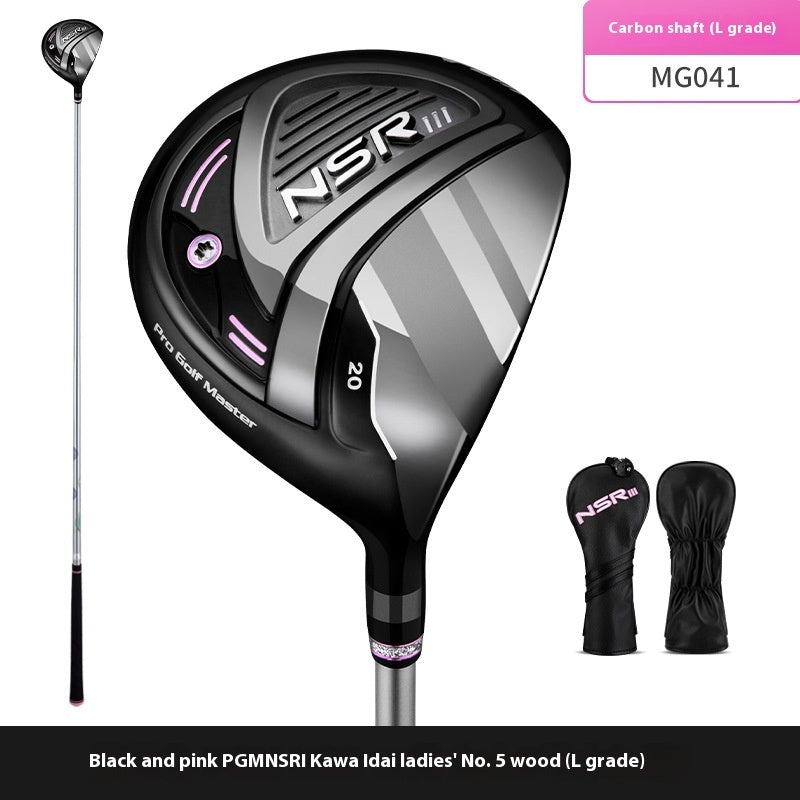 PGM Golf Club Ladies No 1 WoodNo 3No 5 Serve Wood Rod Titanium No 1 Carbon Rod High Rebound