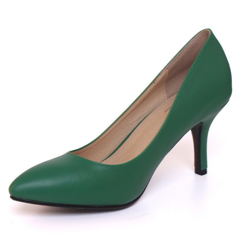 Women's Professional Fashion Sweet Pointed High Heels