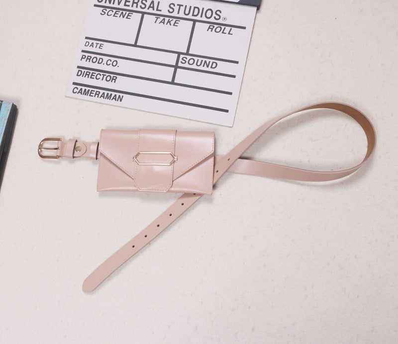 Mobile Phone Change key Lipstick Envelope Bag Waist Bag