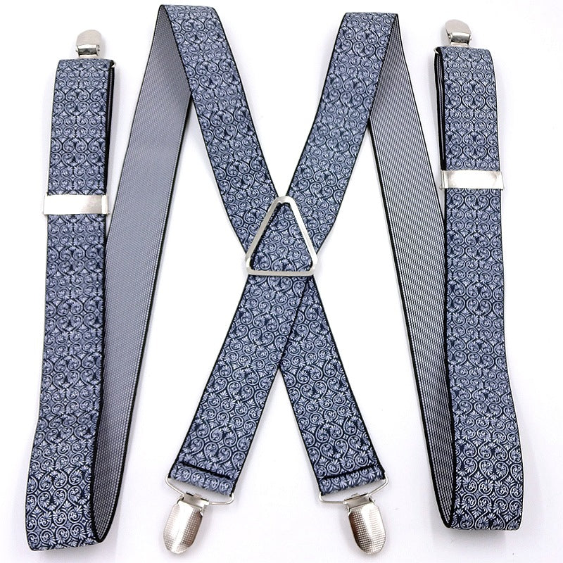 Men's Fashion Wide Elastic Shoulder Straps