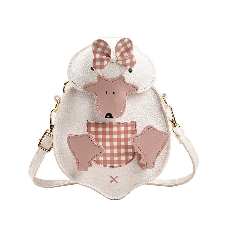 Contrast Versatile Plaid Casual Crossbody Bag