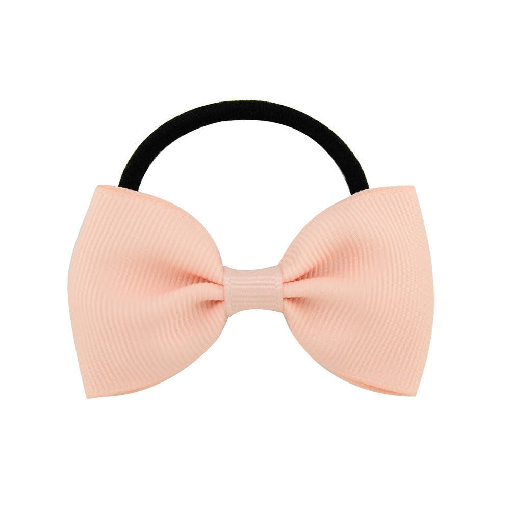 Children's bow hair circle
