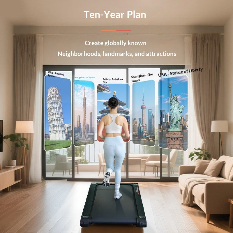 Household Multi-functional Compact Quiet Walking Machine