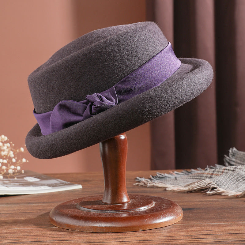 Women's French Retro Woolen Beret Hat