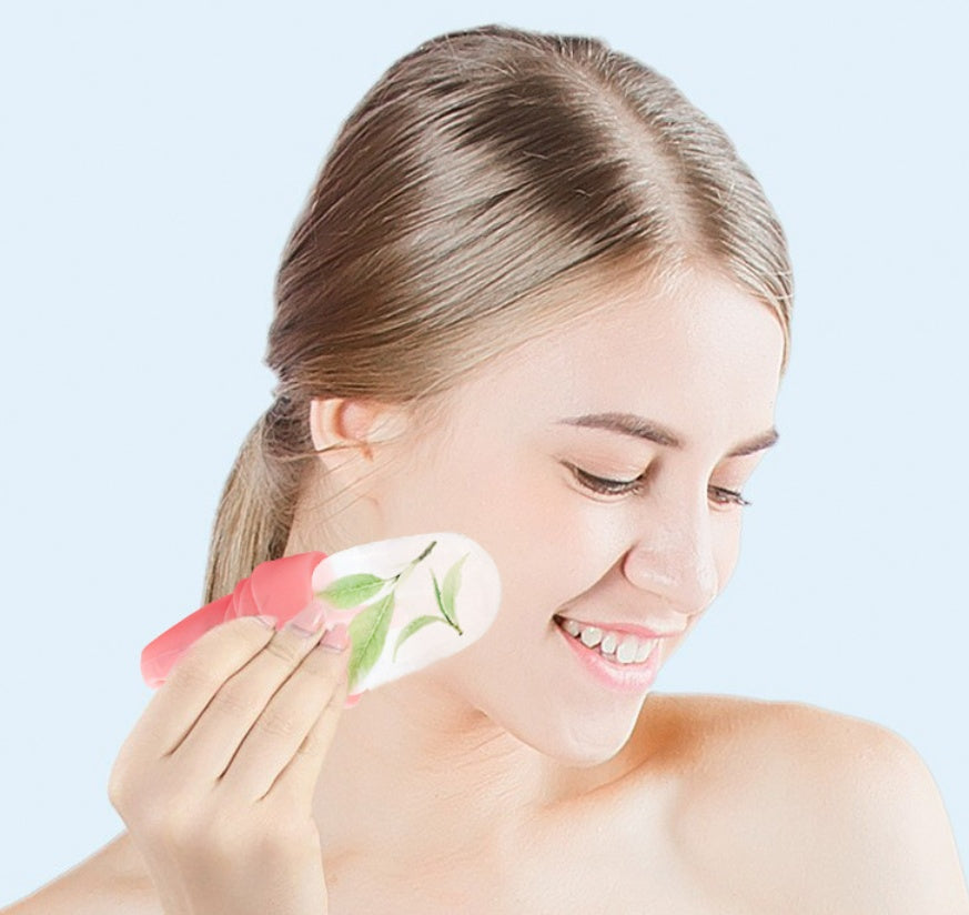 Contour Ice Film Apply Face Eye Bag Ice Tray Snow Strip Style Silicone