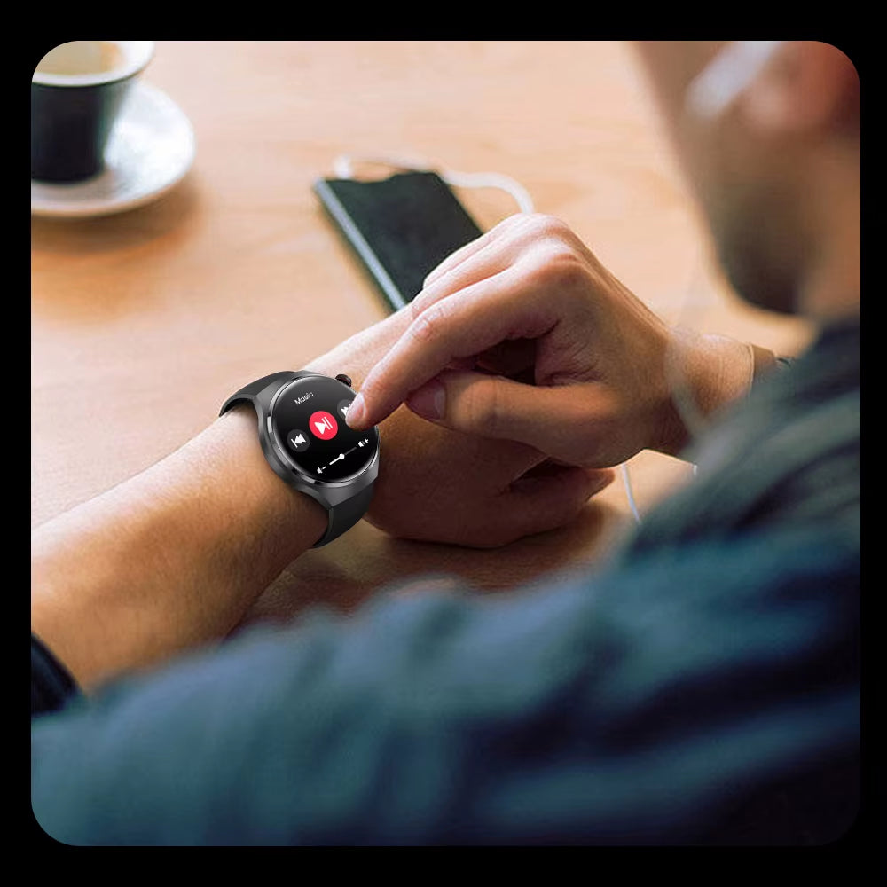 Smart Watch Gt4Pro Step Counting Distance Tracking Wireless Call Smart Watch Sleep Monitoring Full Touch Sports Smart Watch Male