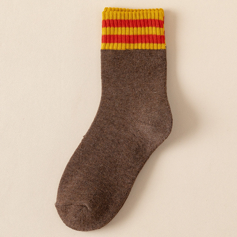 Women's New Cotton Breathable Sweat Absorbing Long Socks