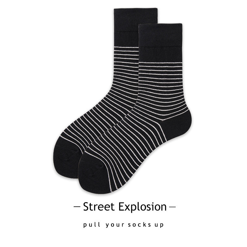 Cartoon Jacquard Sports Skate Socks