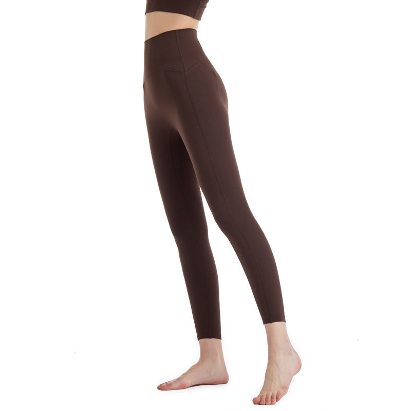 PantsYoga Pants Without Embarrassment Nude High Waist Peach Stretch