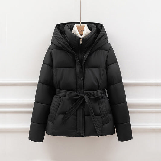 Fashion Personality Women's Short Waist Down Coat