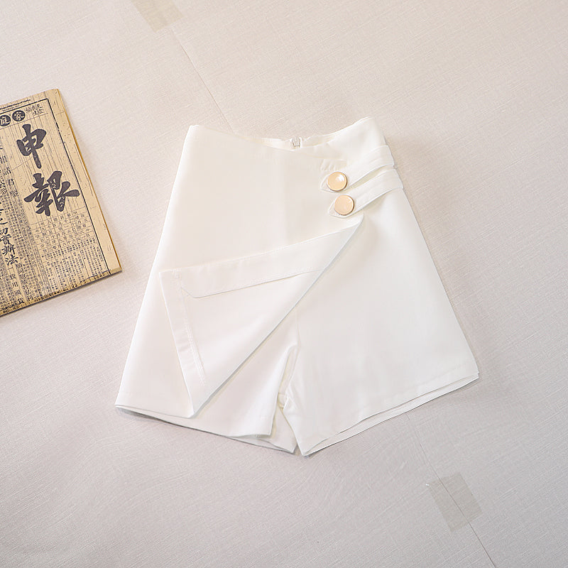 White casual suit pants