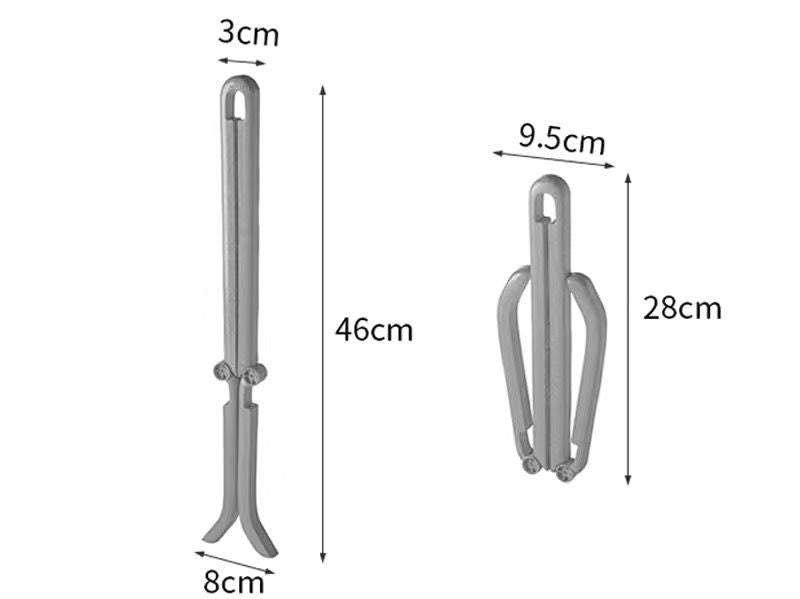 Foldable Clip-on Boot Support Deodorant And Anti-wrinkle Shoes