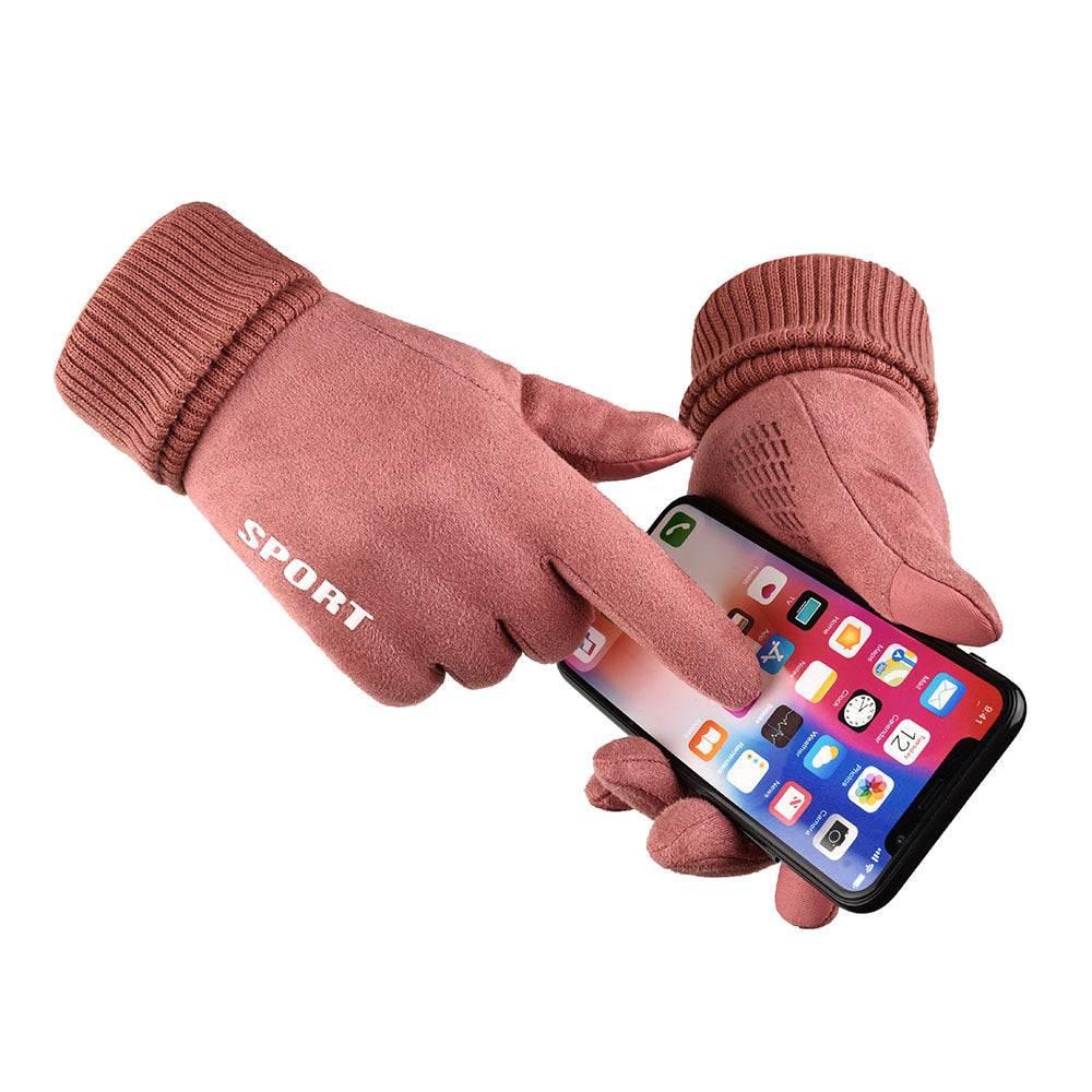 Ladies Mobile Phone Screen Touch Gloves