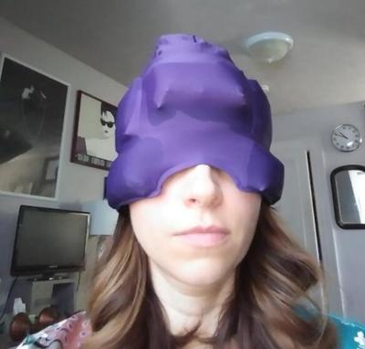 Multifunctional Cold And Hot PVC Ice Hat